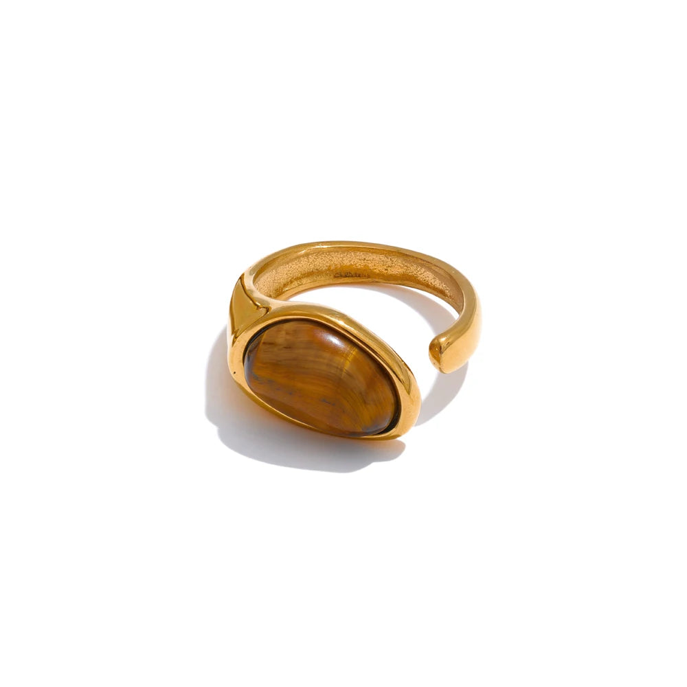 Anillo Abierto Tiger Shell