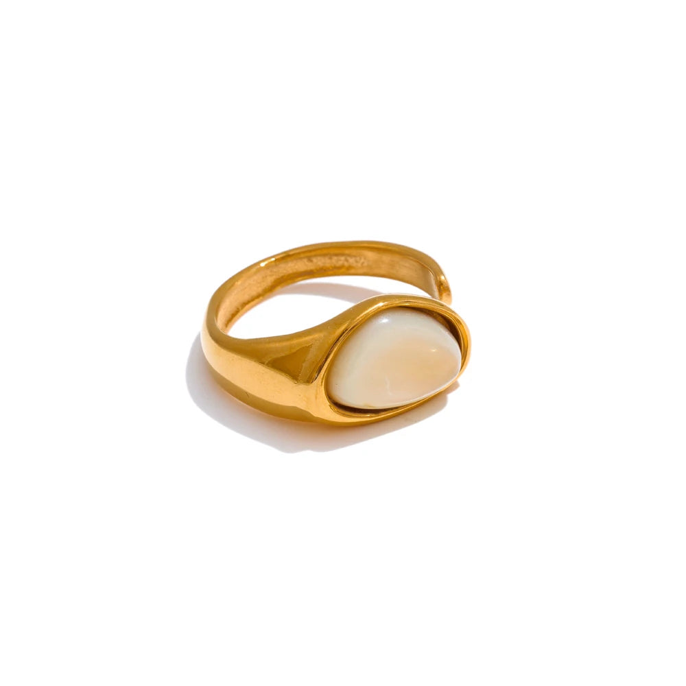 Anillo Abierto Tiger Shell