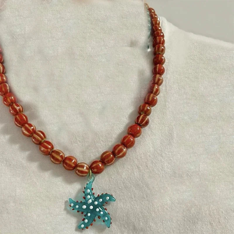 Collar Ocean Heart Boho