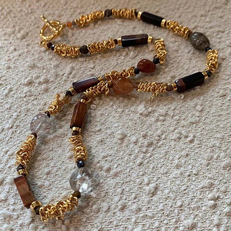 Collar Gema Vintage