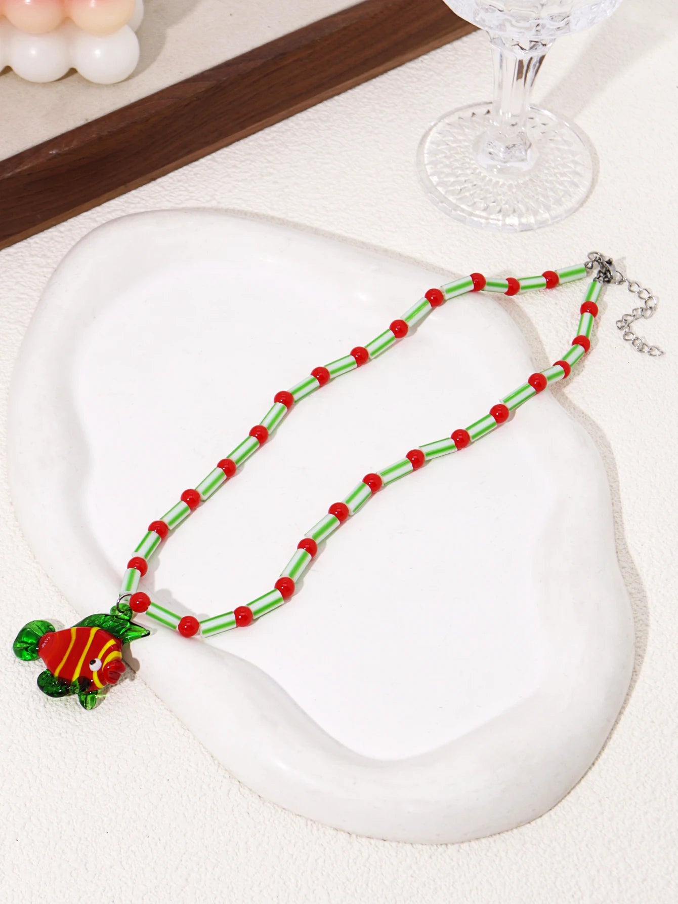 Collar de Mujer con Colgante Pez Tropical
