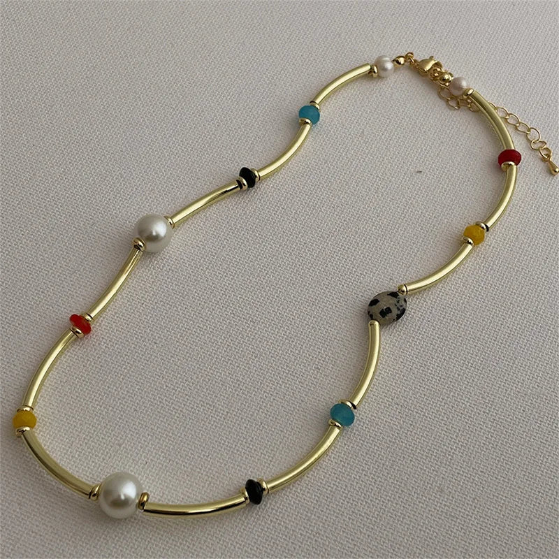 Collar Estallido de Color Veraniego