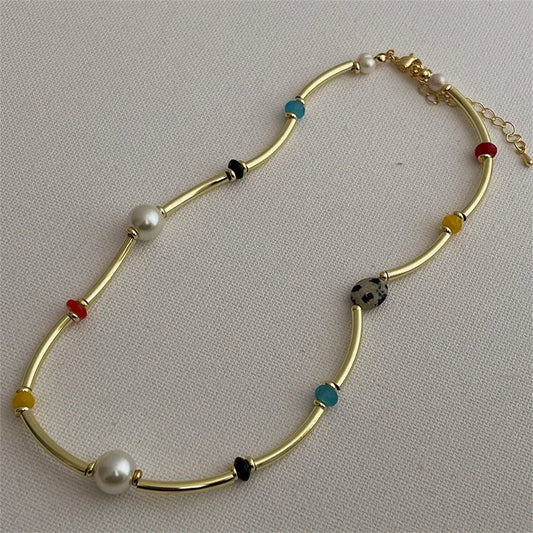 Collar Estallido de Color Veraniego