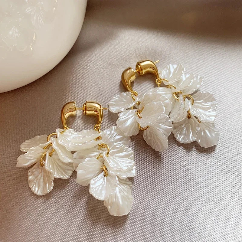 Pendientes concha