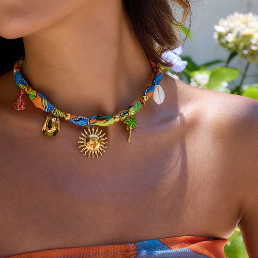 Collar Golden Aura Scarf