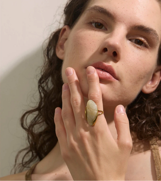 Anillo Geométrico — Diseño Ajustable