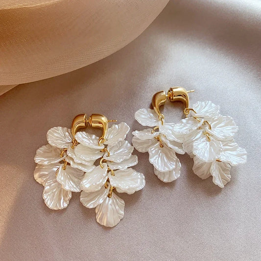 Pendientes concha